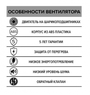 Вентилятор накладной ERA DiCiTi SILENT 6C-03 (двухскоростной) d150